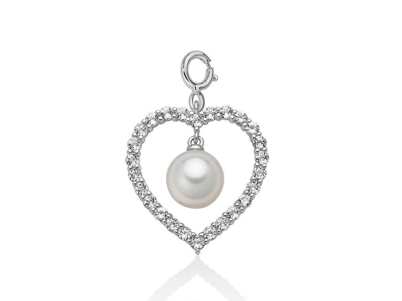 Miluna Charms Argento 925 Perla E Topazi Referenza Pdf871 Garanzia Ufficiale