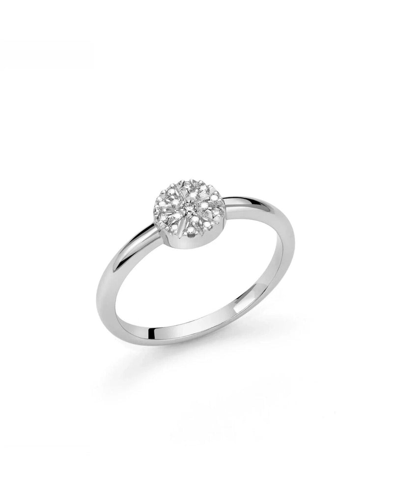 Miluna Diamantissima Anello Donna Argento 925 Referenza Lid3557m16 Nuovo