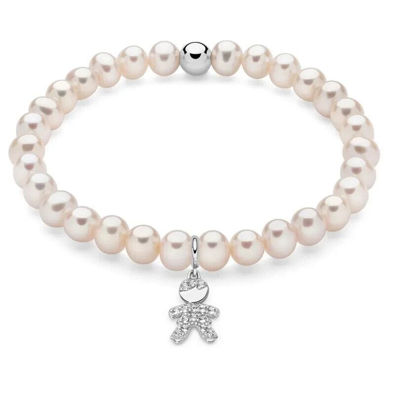 Miluna Giochi di Perle Bracciale Referenza PBR3584 Garanzia Ufficiale