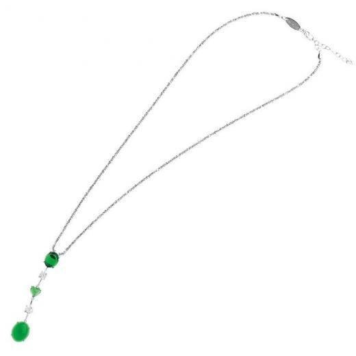 Ottaviani Collana Argento 925 Muschio Referenza 48442 Nuova