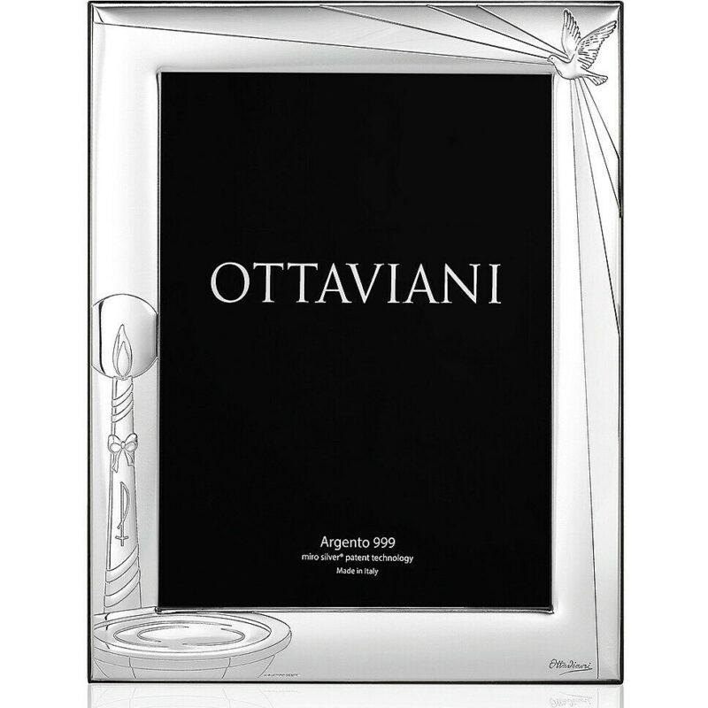 Ottaviani Miro Silver Cornice Collezione Battesimo Referenza 5004a