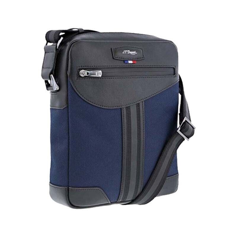 S.t. Dupont Borsa A Tracolla Défi Millenium Blu E Nero Referenza 173006