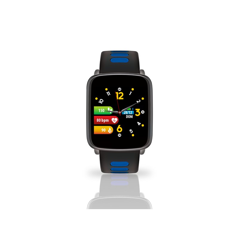 Techmade Macro Smartwatch Tm-macro-bl Con Microfono