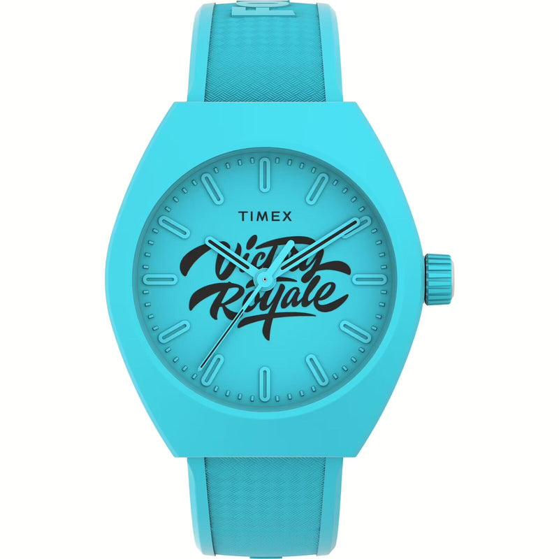 Timex X Fortnite Urban Pop Blue Quarz Uomo Referenza TW2W96900 Nuovo