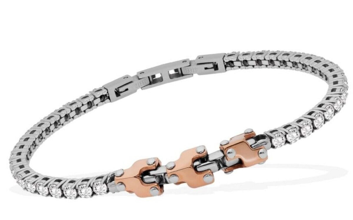 TONINO LAMBORGHINI JEWELRY   Bracciale Uomo Referenza TL0047 Nuova