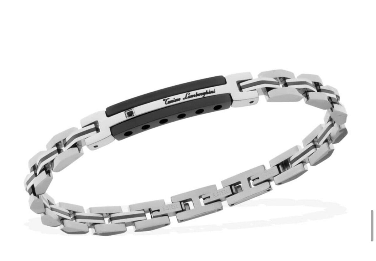 TONINO LAMBORGHINI JEWELRY  Bracciale Uomo Referenza TL0057 Nuova