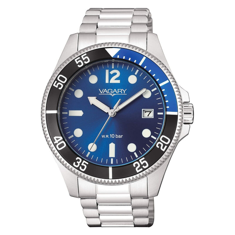 Vagary Aqua39 Uomo Orologio Uomo Solo Tempo Referenza Vd5-112-73 Nuovo