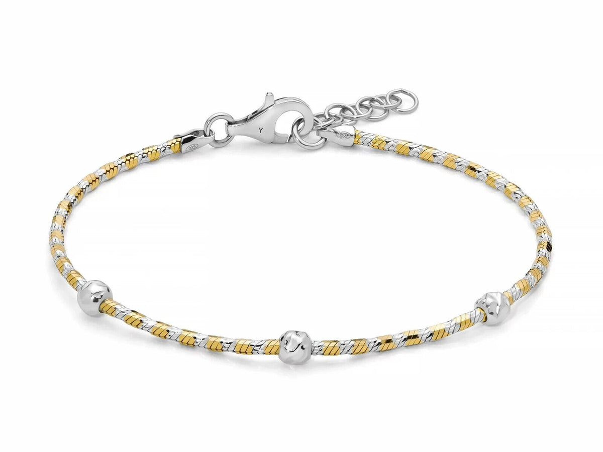 Yukiko Bracciale Uomo Argento 925 Br824 Nuovo Garanzia Ufficiale
