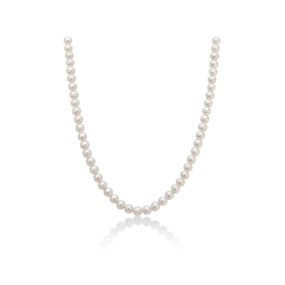 Miluna Collana Donna Oro 18kt E Perle Naturali Referenza Pcl4246v2