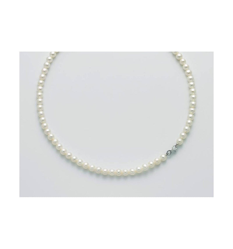 Miluna Collana Portafortuna Infinito Oro 18kt E Perle Naturali Referenza Pcl5744