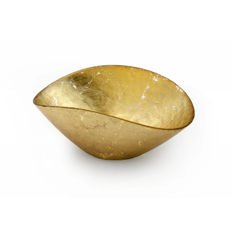 Dogale Venezia Ciotola Grande Foglia Oro Sole E Luna Referenza 51