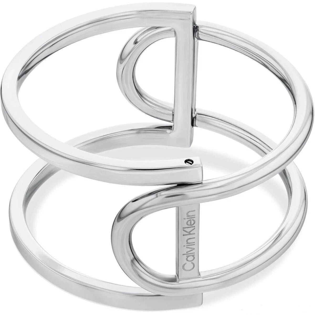 CALVIN KLEIN CONTOURED GEOMETRY  BANGLE  BRACCIALE  DONNA REFERENZA 35000756