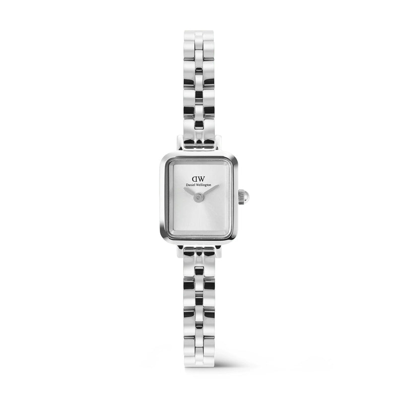Daniel Wellington Quadro Mini Arch 3-link White Sunray Silver Orologio Donna Referenza DW00100844  Garanzia Ufficiale Italia
