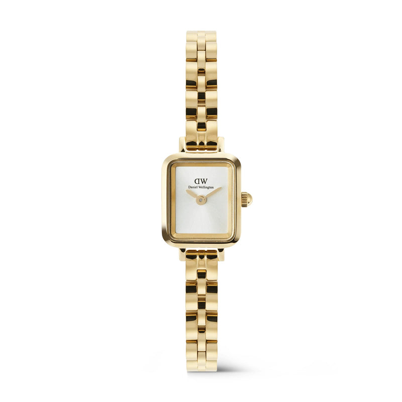 Daniel Wellington Quadro Mini Arch 3-link White Sunray Gold Orologio Donna Referenza DW00100850 Garanzia Ufficiale Italia