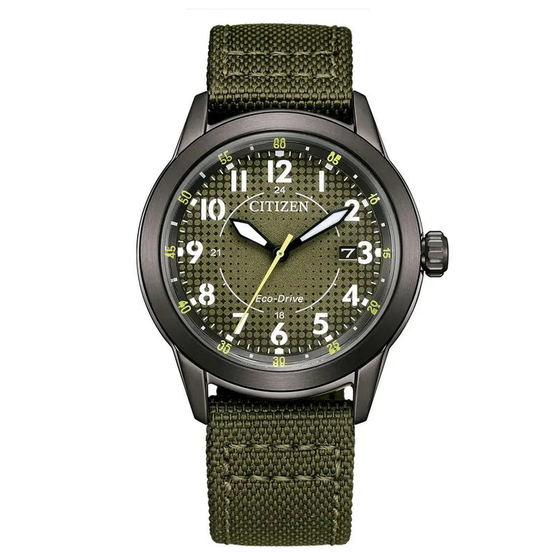 CITIZEN FIELD  ECO DRIVE OROLOGIO UOMO REFERENZA AW1877-09X  GARANZIA UFFICIALE ITALIA