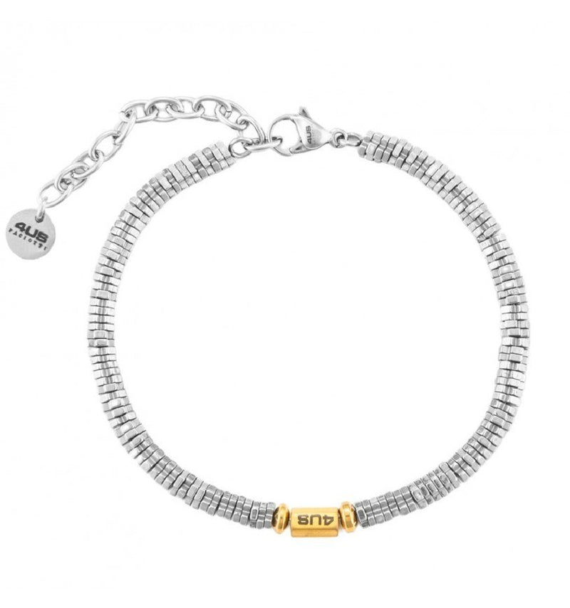 4US CESARE PACIOTTI  BRACCIALE  ACCIAIO  UOMO 4UBR7025