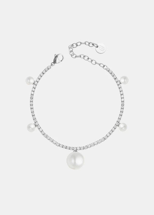 LIU JO   BRACCIALE  ACCIAIO   DONNA   LJ3019  NUOVO