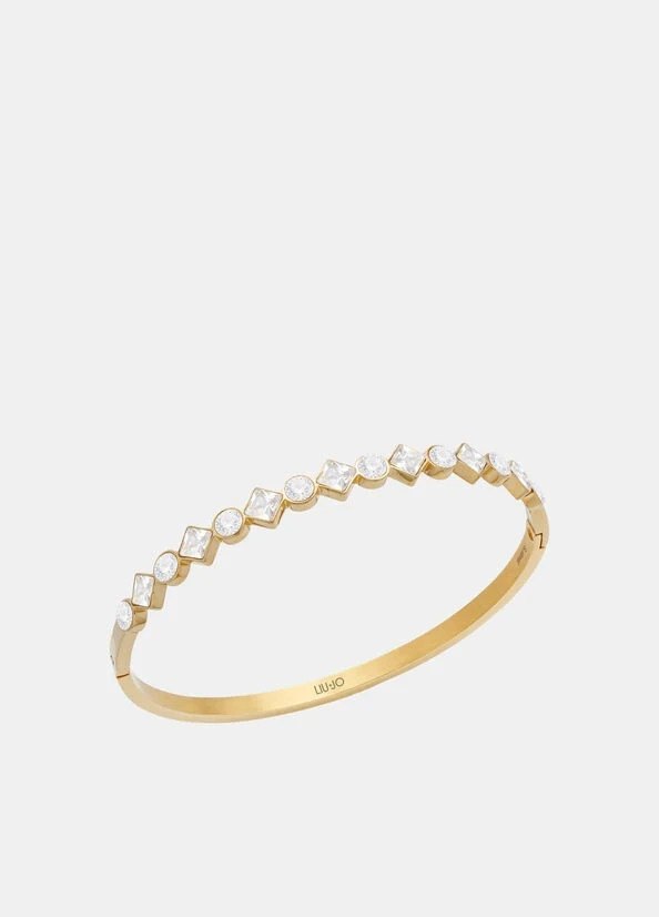 LIU JO   BRACCIALE  RIGIDO   ACCIAIO   DONNA   LJ3037  NUOVO