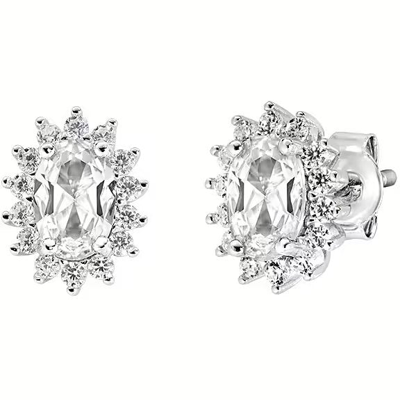 AMEN ORECCHINI ROYAL LADY  ARGENTO 925 REFERENZA   ORLDPBBB  NUOVI