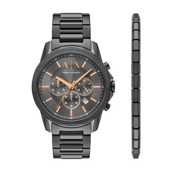 ARMANI EXCHANGE BANKS BOX SET  REFERENZA  AX7170SET  GARANZIA UFFICIALE  ITALIA