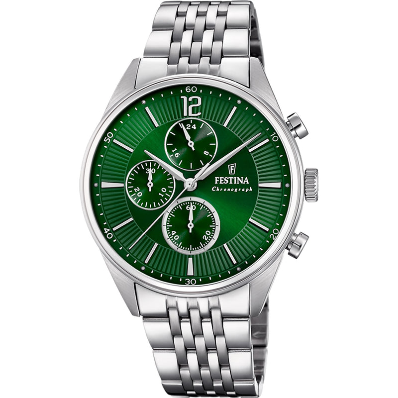 FESTINA TIMELESS CRONO  UOMO  REFERENZA   F20285/8   GARANZIA ITALIA