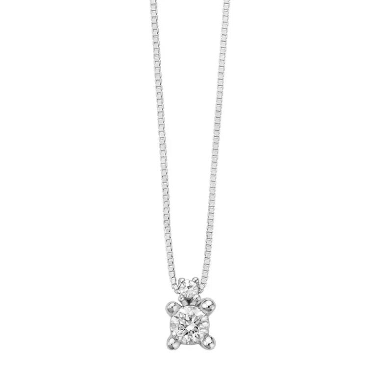 MILUNA  PUNTO LUCE   COLLANA REFERENZA CLD4240-012G7   NUOVO