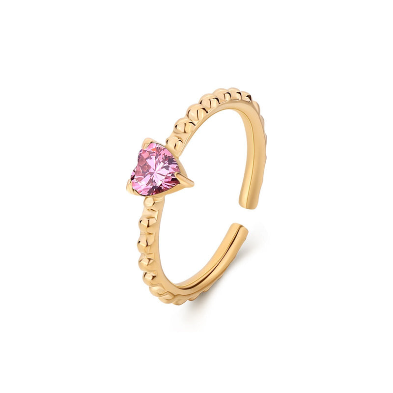 SAGAPO DAZZLY  ANELLO   DONNA  ACCIAIO  SDZ129   NUOVO