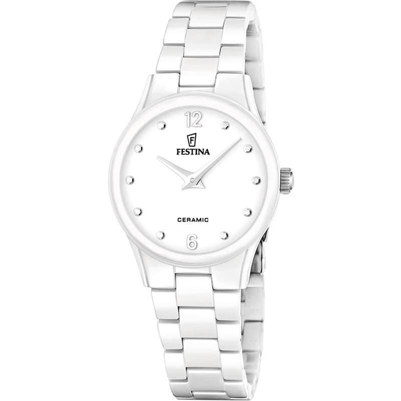 FESTINA CERAMIC  DONNA  QUARZ  REFERENZA   F20751/1    GARANZIA UFFICIALE