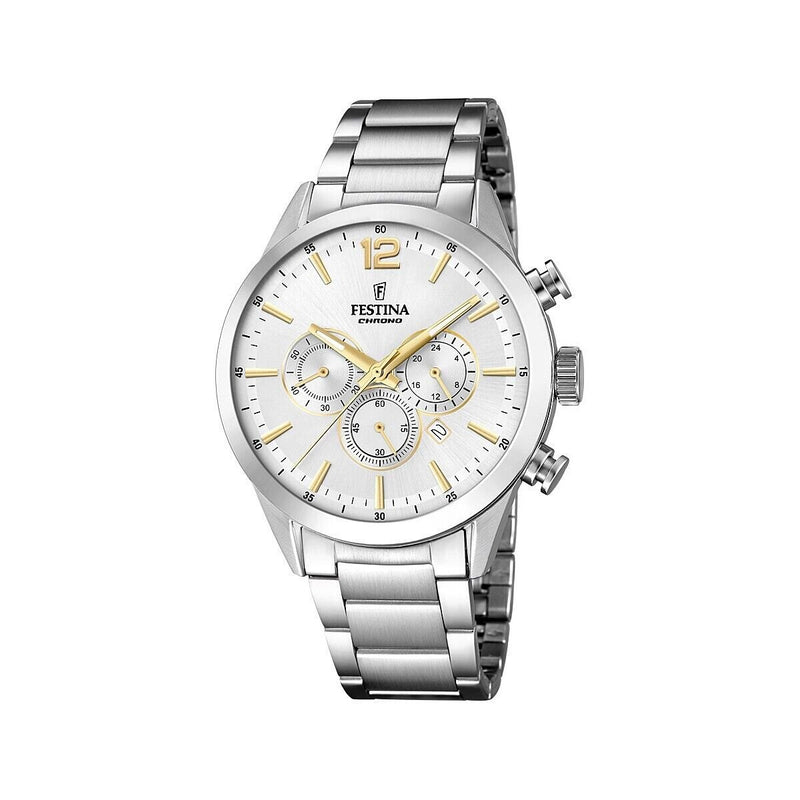 FESTINA  TIMELESS  CHRONO UOMO QUARZ   REFERENZA  F20343/1  NUOVO GARANZIA UFFICIALE