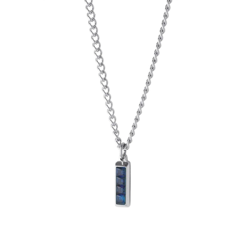 LIU JO ESSENTIAL MAN  COLLANA   UOMO ACCIAIO   MLJ617     NUOVA