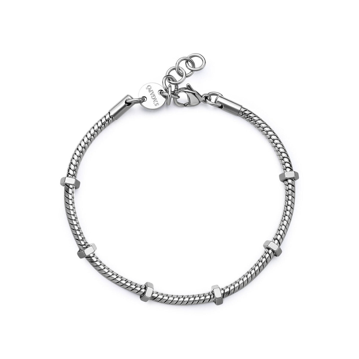 SAGAPO RIPPLE  BRACCIALE   UOMO SRP83   NUOVO GARANZIA UFFICIALE