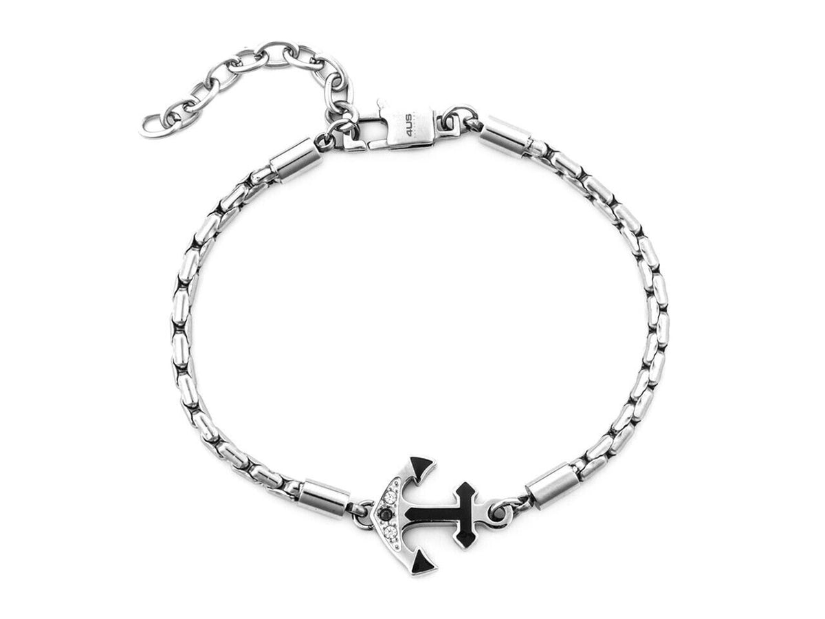 4US CESARE PACIOTTI  BRACCIALE  ACCIAIO  UOMO 4UBR7522