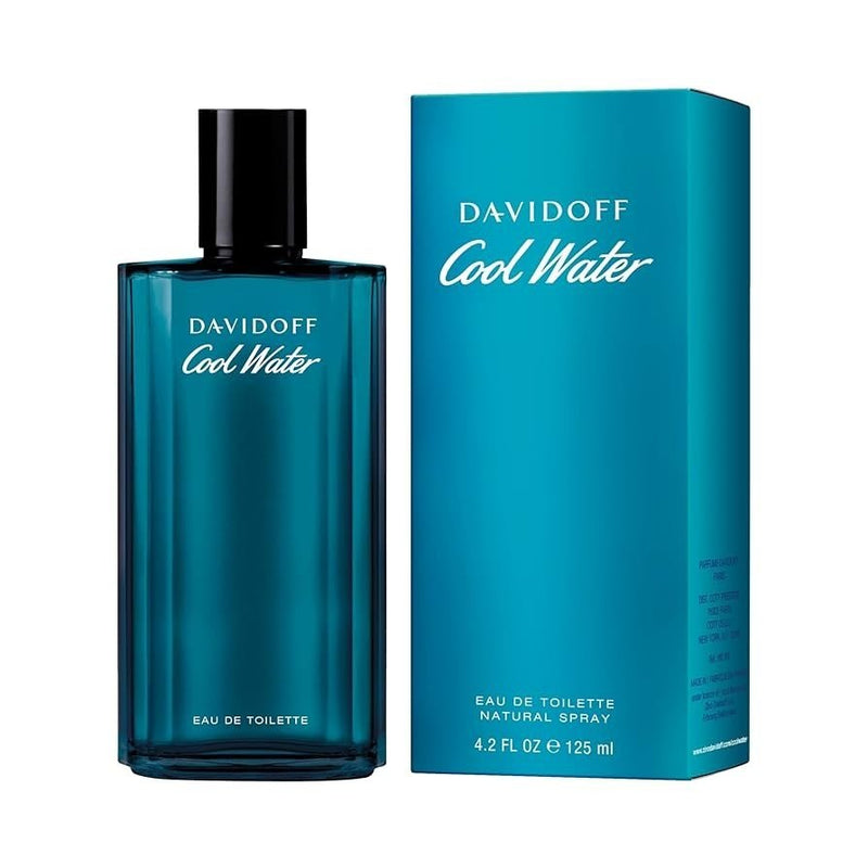 DAVIDOFF COOL WATER EAU DE TOILETTE C 125 ML  NUOVO IN CONFEZIONE