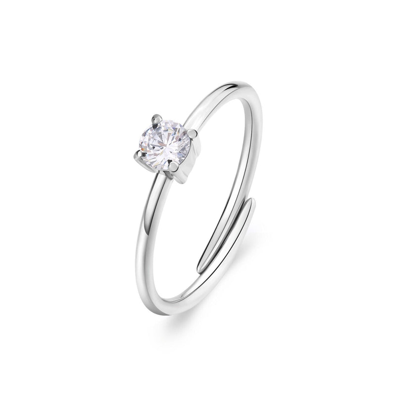 SAGAPO DAZZLY  ANELLO   DONNA  ACCIAIO  SDZ31   NUOVO