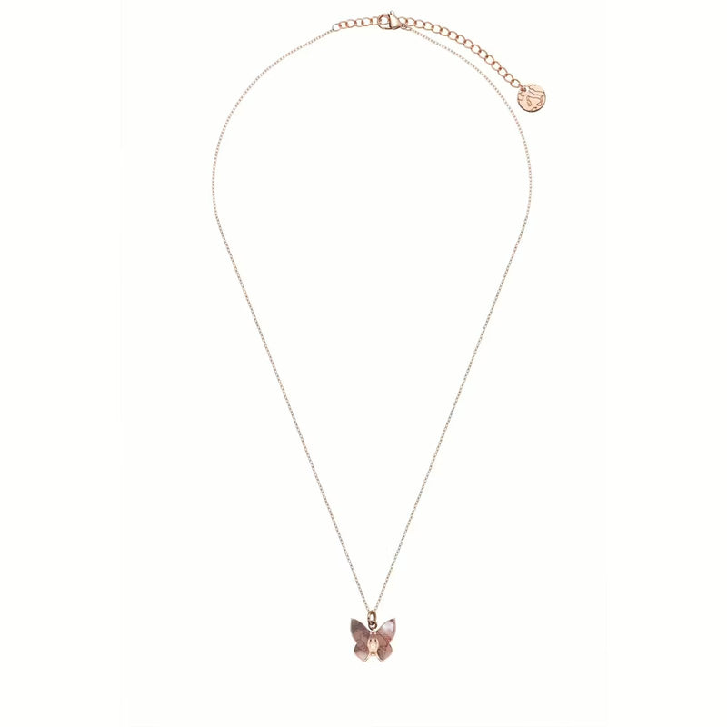 ALVIERO MARTINI  PRIMA  CLASSE PAPILLONS  COLLANA DONNA  HSN-28185RG   NUOVA