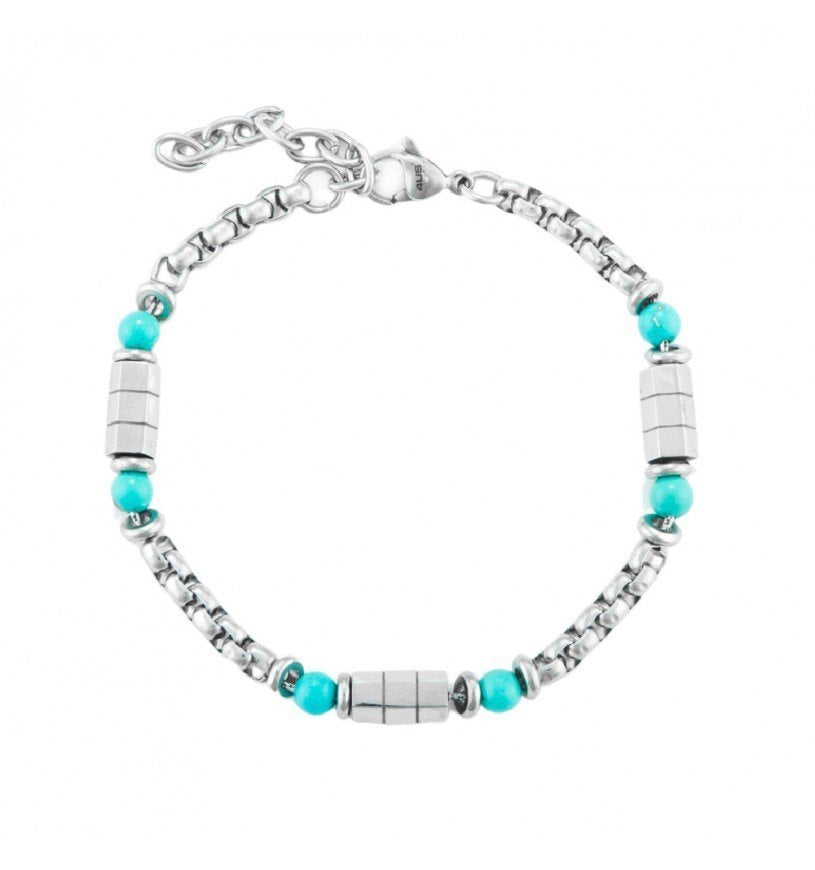 4US CESARE PACIOTTI  BRACCIALE  ACCIAIO   UOMO 4UBR7014