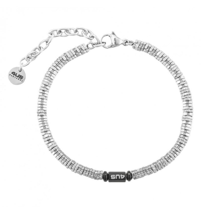 4US CESARE PACIOTTI  BRACCIALE  ACCIAIO  UOMO 4UBR7024