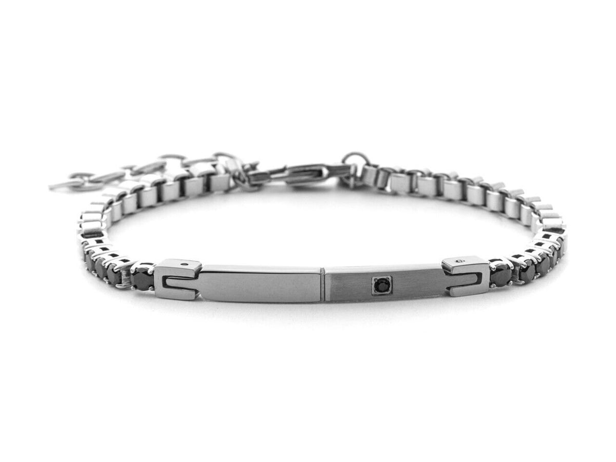 4US CESARE PACIOTTI  BRACCIALE  ACCIAIO  UOMO 4UBR7549