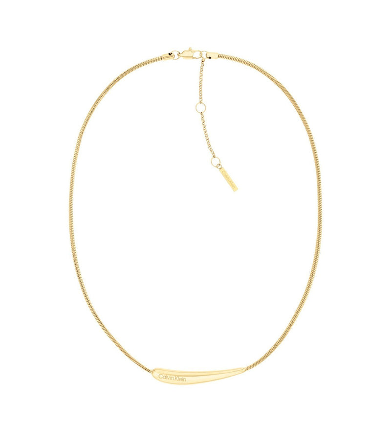 CALVIN KLEIN ELONGATED DROPS  COLLANA  DONNA REFERENZA 35000339  GARANZIA ITALIA