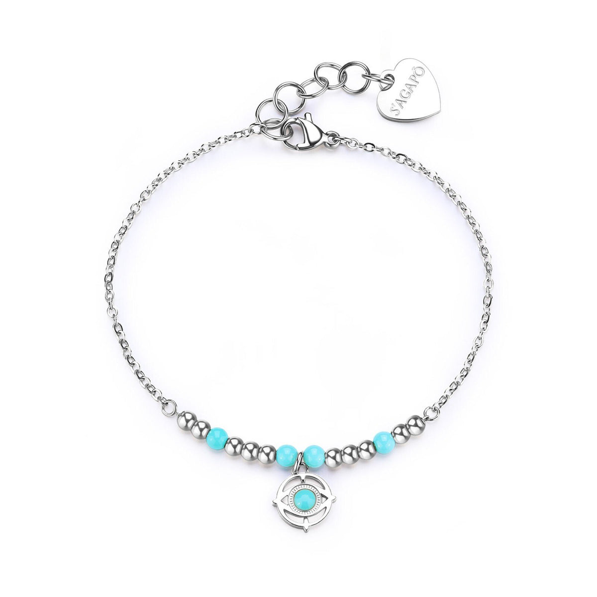 SAGAPO WITCH EVIL EYE  BRACCIALE  DONNA  REFERENZA  SWH11  NUOVO