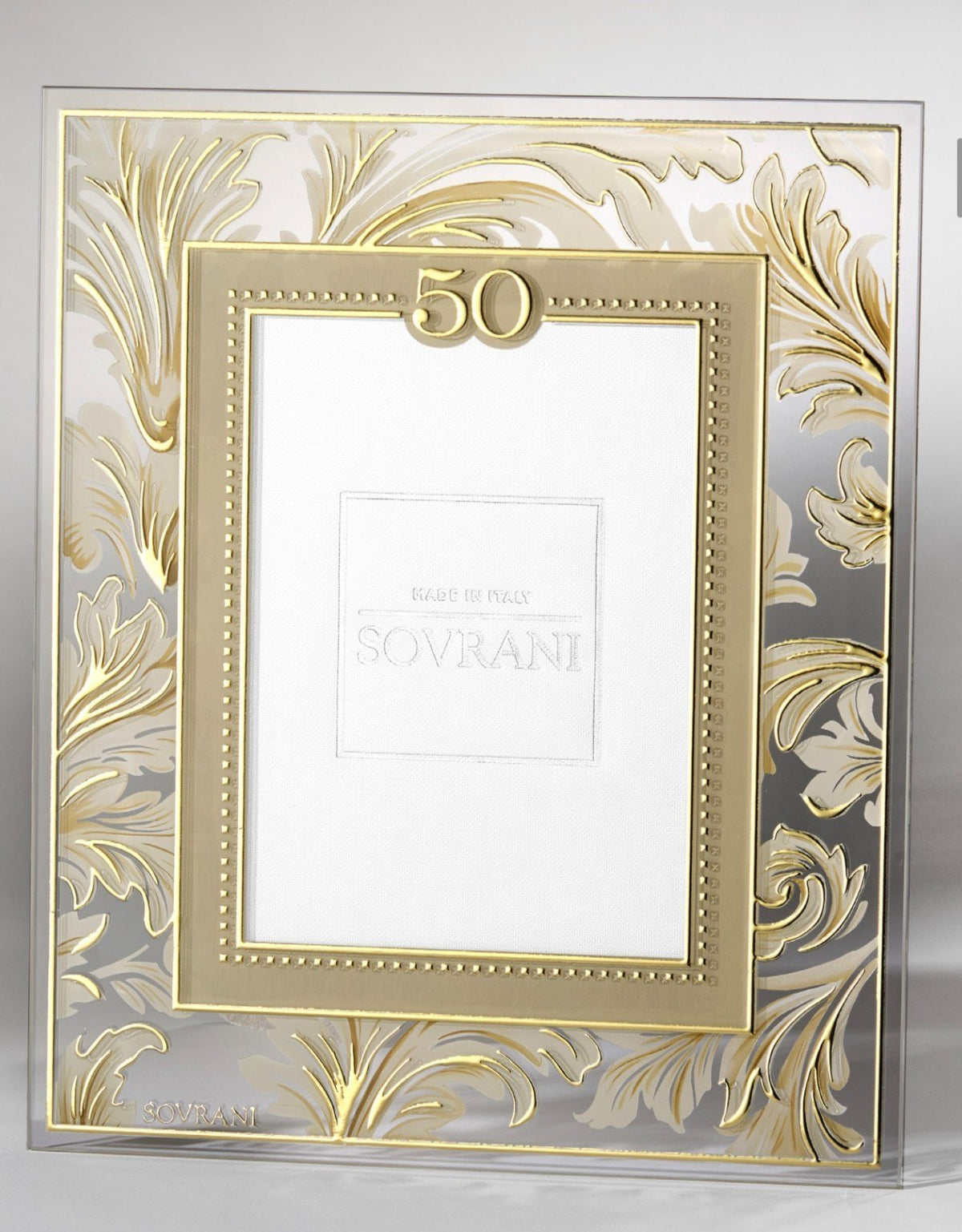 SOVRANI  CORNICE  IN CRISTALLO 50°  REFERENZA W4204  4   NUOVA