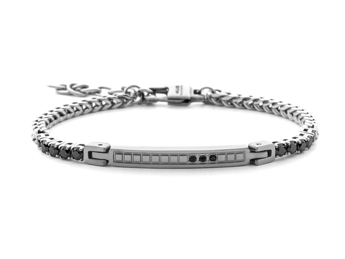 4US CESARE PACIOTTI  BRACCIALE  ACCIAIO  UOMO 4UBR7553