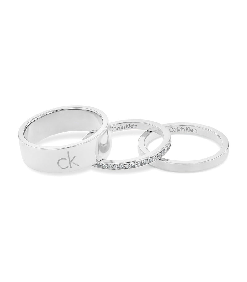 CALVIN KLEIN  TRIO   ANELLO  DONNA REFERENZA 35000794D MISURA DITO 16