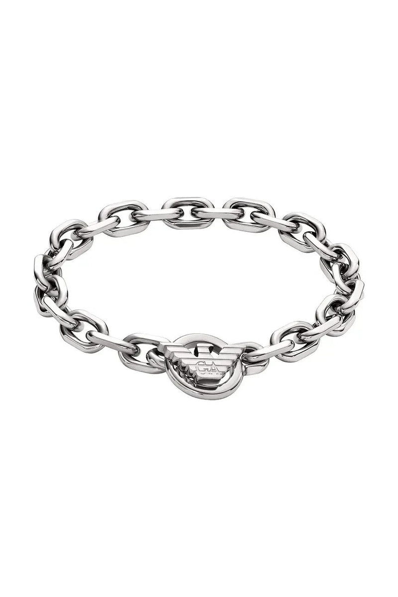 EMPORIO ARMANI  EAGLE LOGO  BRACCIALE  UOMO    EGS3236040   NUOVO