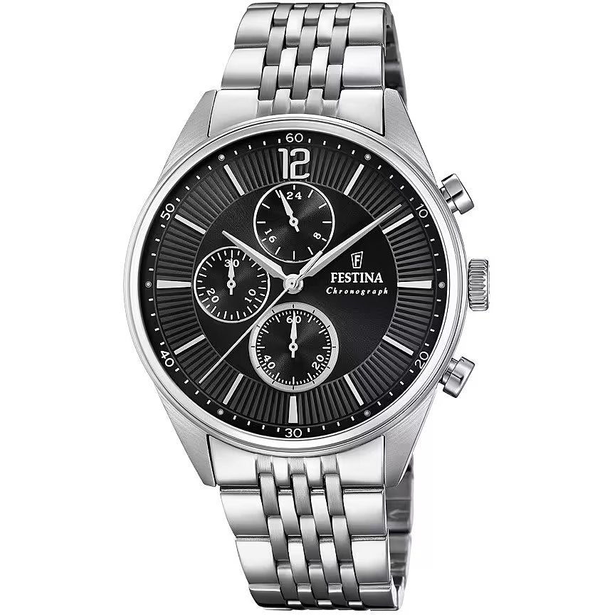 FESTINA  TIMELESS  CHRONO QUARZ   REFERENZA  F20285/4  NUOVO GARANZIA UFFICIALE