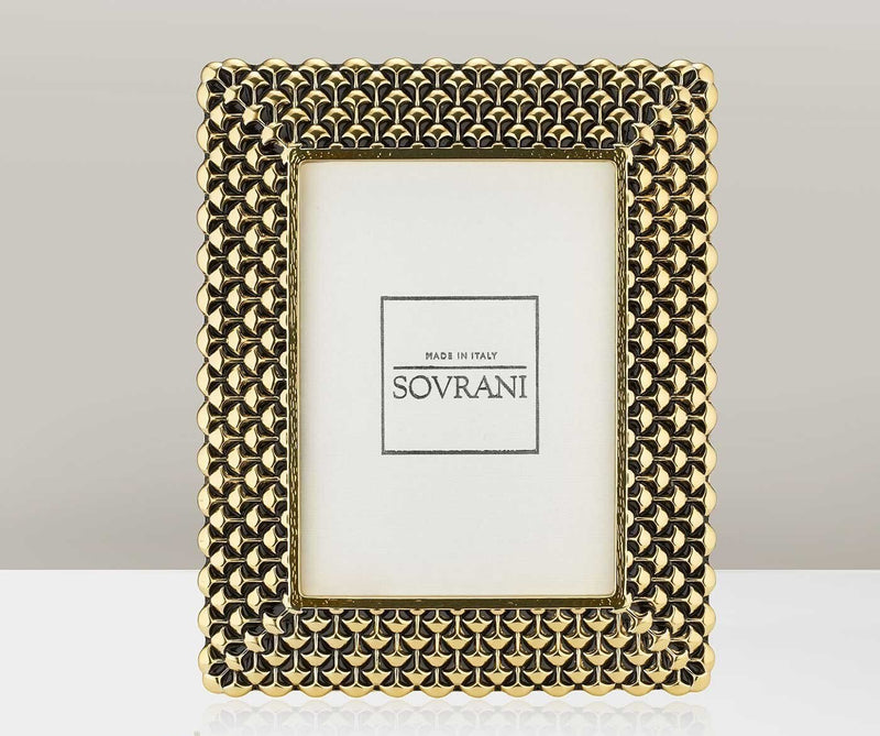 SOVRANI  CORNICE PIGNA   ORO   REFERENZA R480O   NUOVA