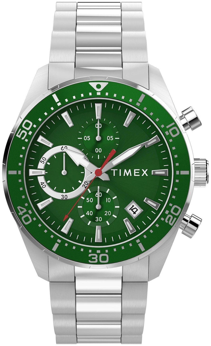 TIMEX  TREND RIDGEFIELD   CRONO QUARZ  UOMO REFERENZA   TW2Y62100  NUOVO