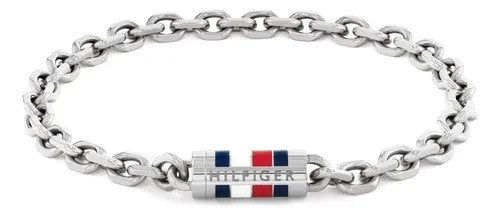 TOMMY HILFIGER  BRUCE CHAIN   BRACCIALE  UOMO REFERENZA  2790652    NUOVO