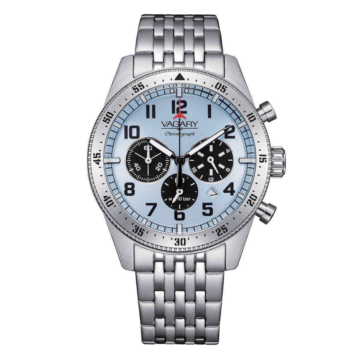 VAGARY  FLYBOY   OROLOGIO UOMO CRONO REFERENZA  IV2-117-71  NUOVO