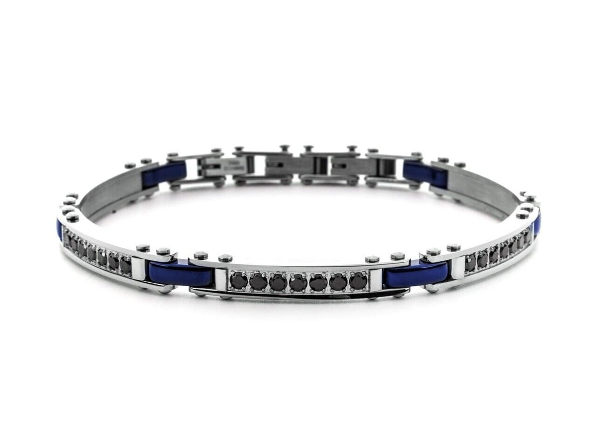 4US CESARE PACIOTTI  BRACCIALE  ACCIAIO  UOMO 4UBR7566